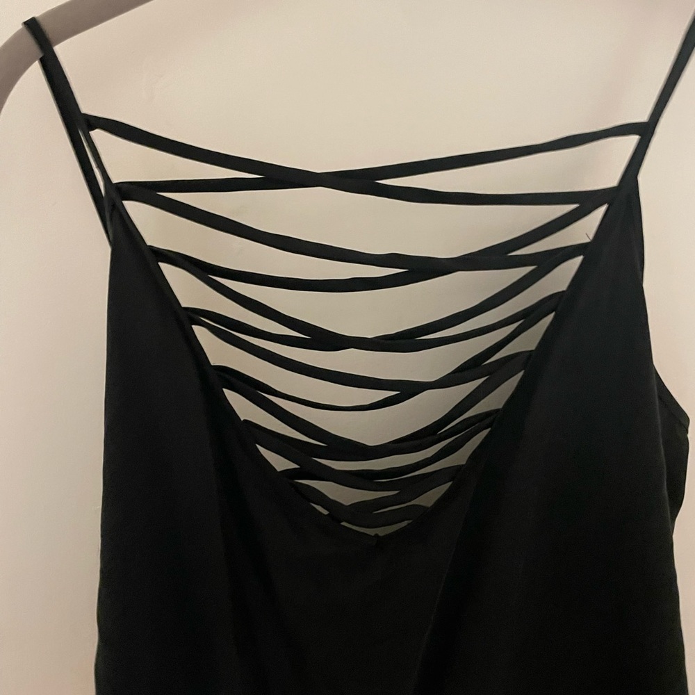 Silk tank top